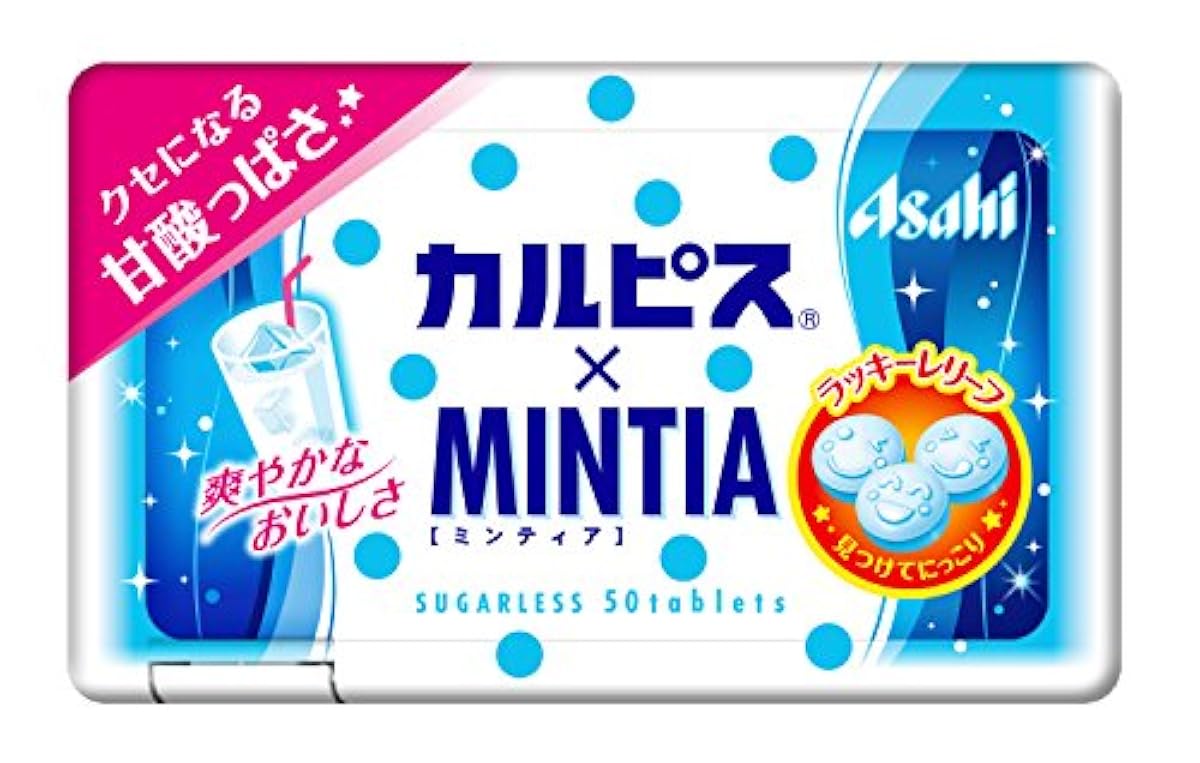 아사히 그룹 식품 칼피스×민티아 50알×10개-