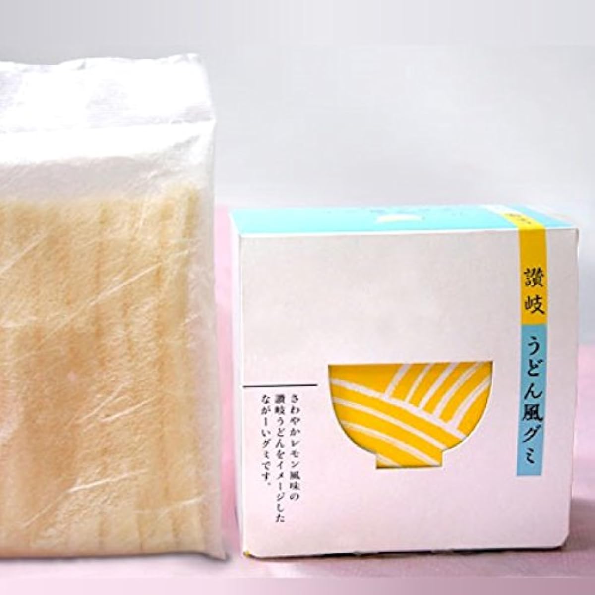 사누키 우동풍 젤리 60g팩키지 들어감 (시코쿠 대모리야)-