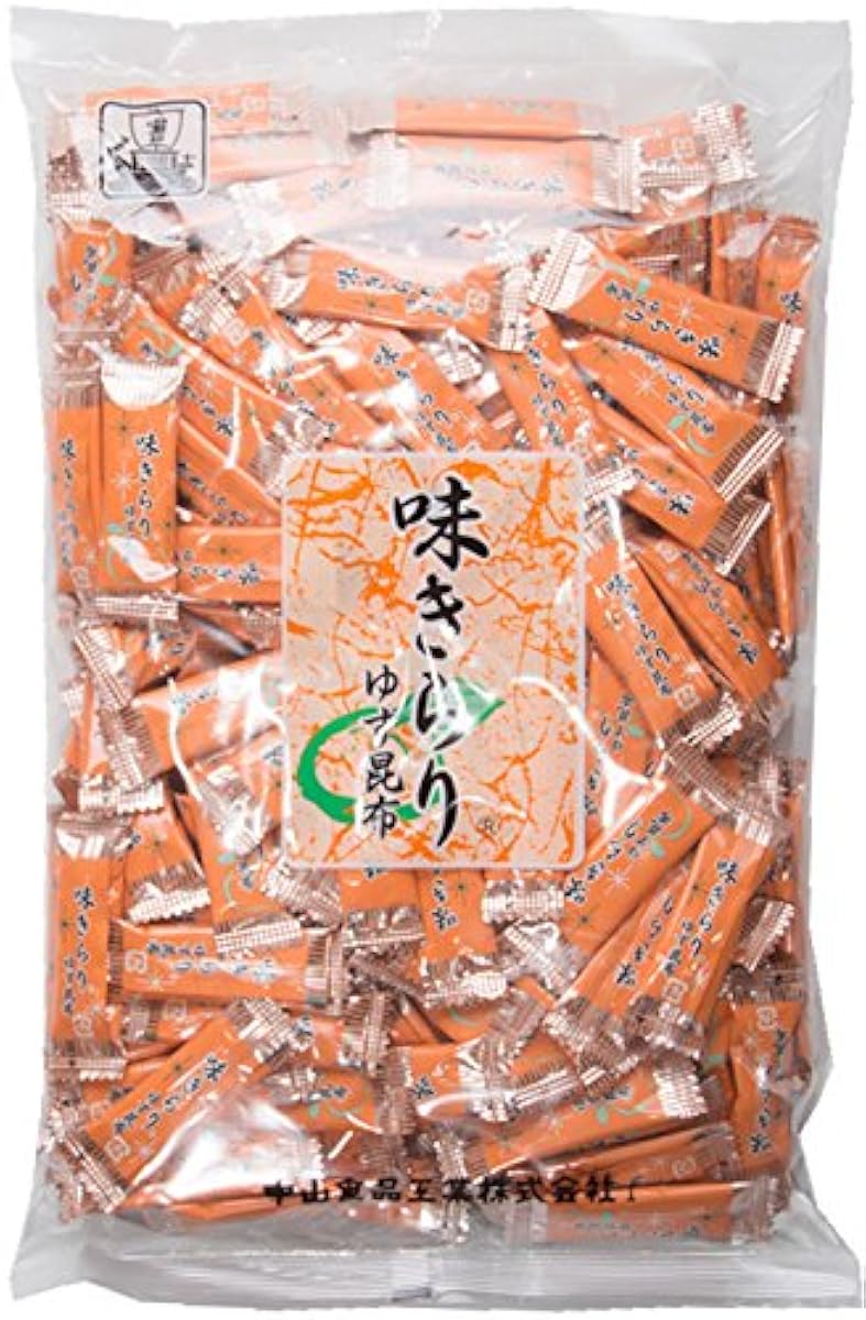 맛 키라리(유자 다시마 사탕,홋카이도산) 500g들어감-