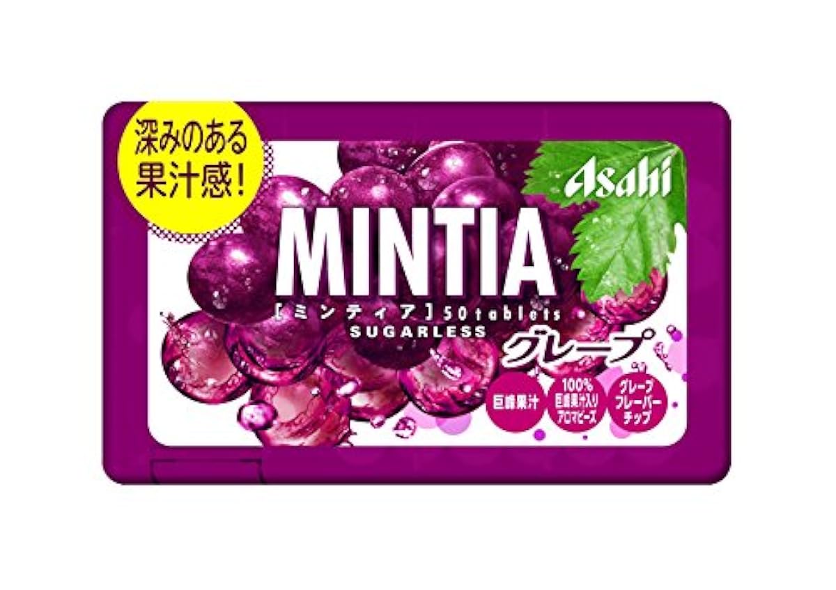 아사히 그룹 식품 민티아 그레이프 50알(7g)×10개-
