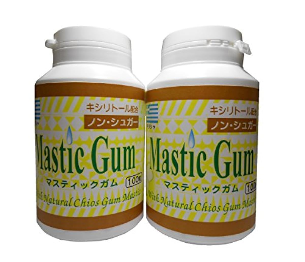 Mastic Gum 마스 T구가무100 입보틀X2 개세트-