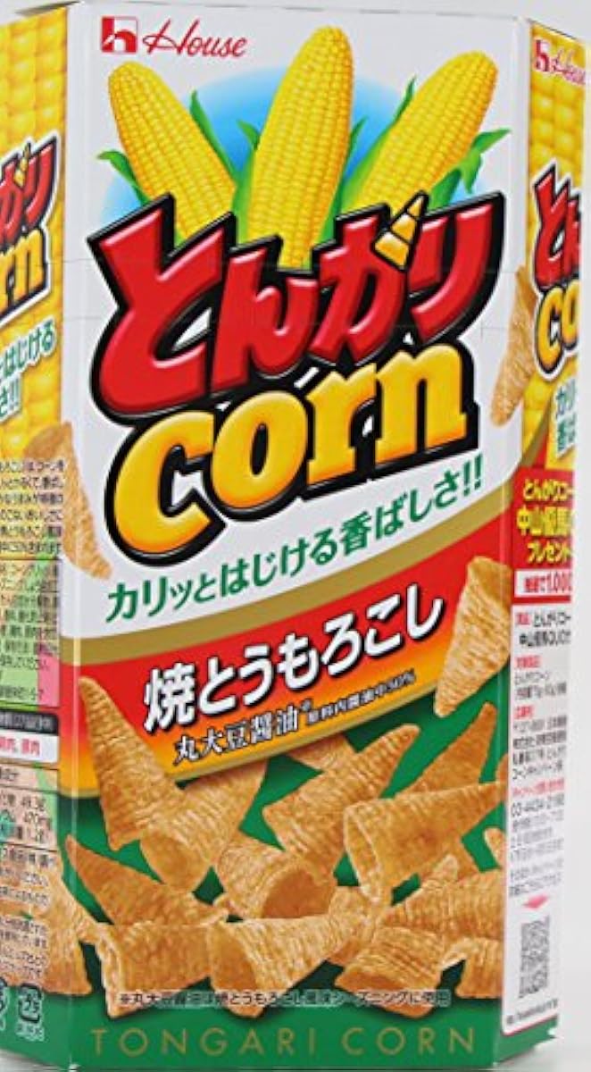 하우스 꼬깔콘 톤가리콘<焼とうもろこし> 80g×10개- (2015-07-06)
