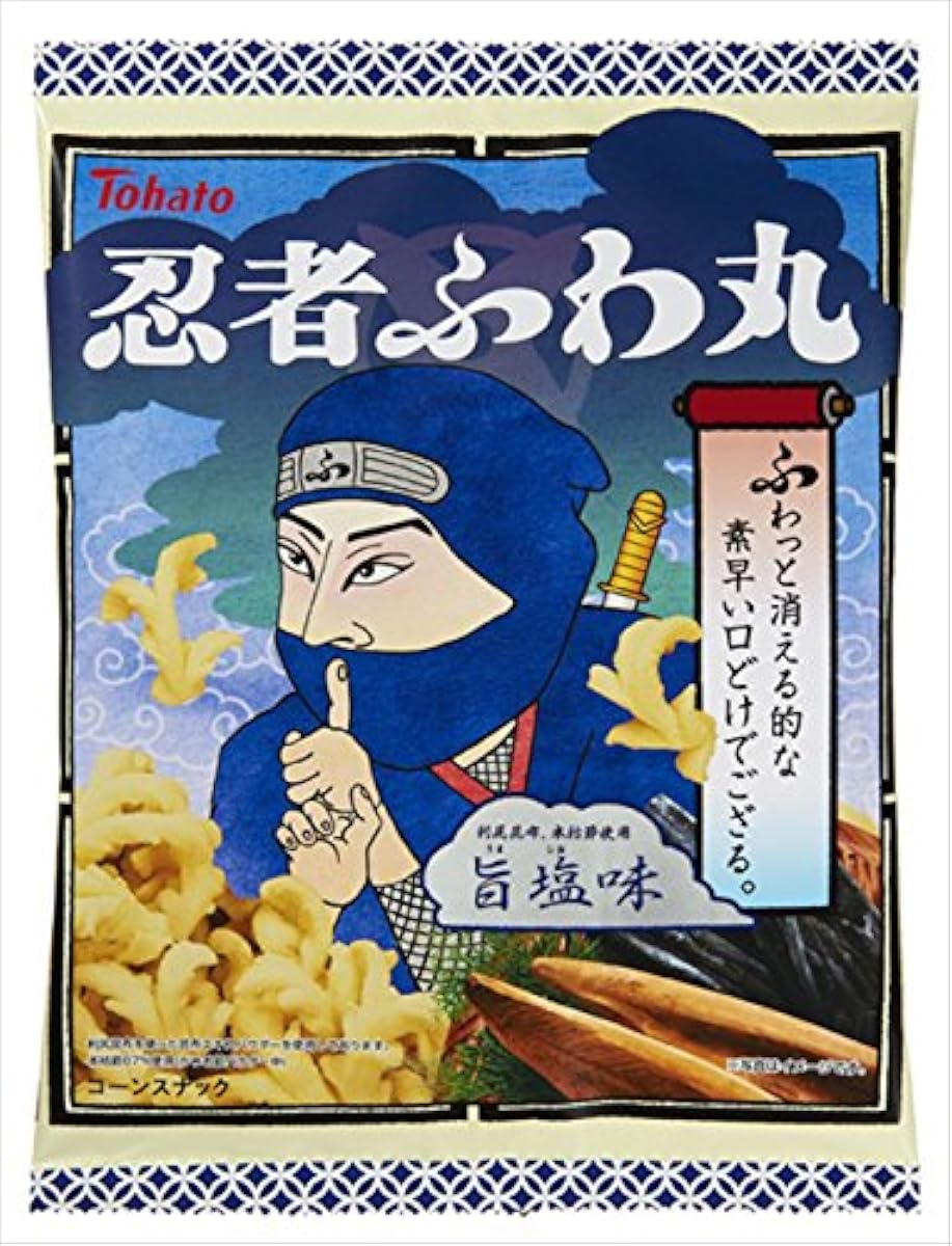 tohato 닌자 후와(불화)호 소금맛 65g×12 포-940733 (2018-01-29)