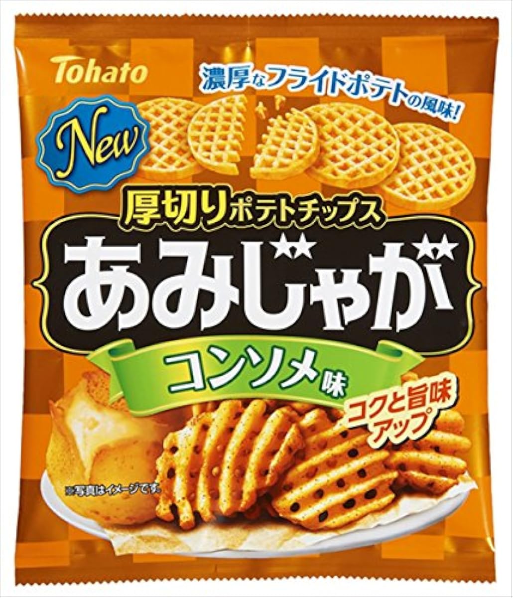 tohato 벌집감자 콘소메 맛 60g×12 포-940751 (2018-01-08)