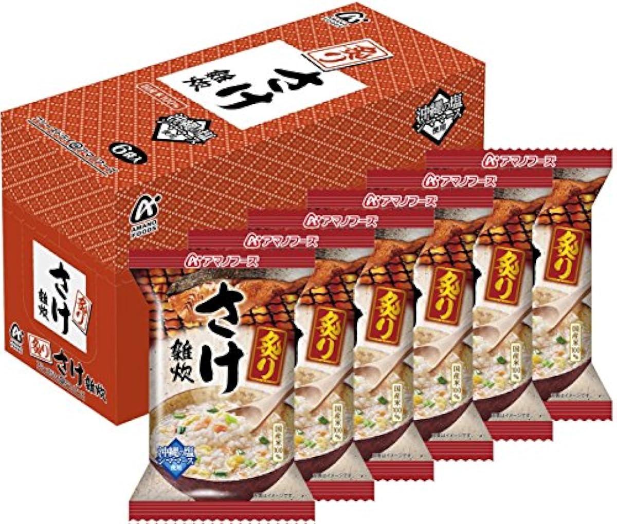 Amano foods 쬐이다 # 잡탕죽 21.8g×6개-