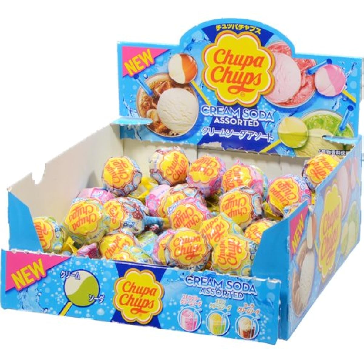 클라시에(clasie) foods 츄파춥스 크림 소다어소트 1개 45고들어감-