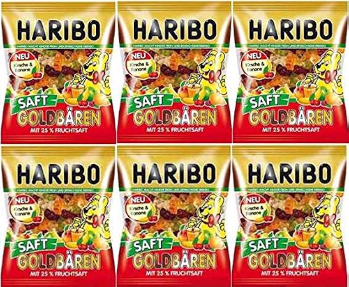 HARIBO 해리 bow 쥬시 골드 베어(베이스 업)― 175g ×6 포-