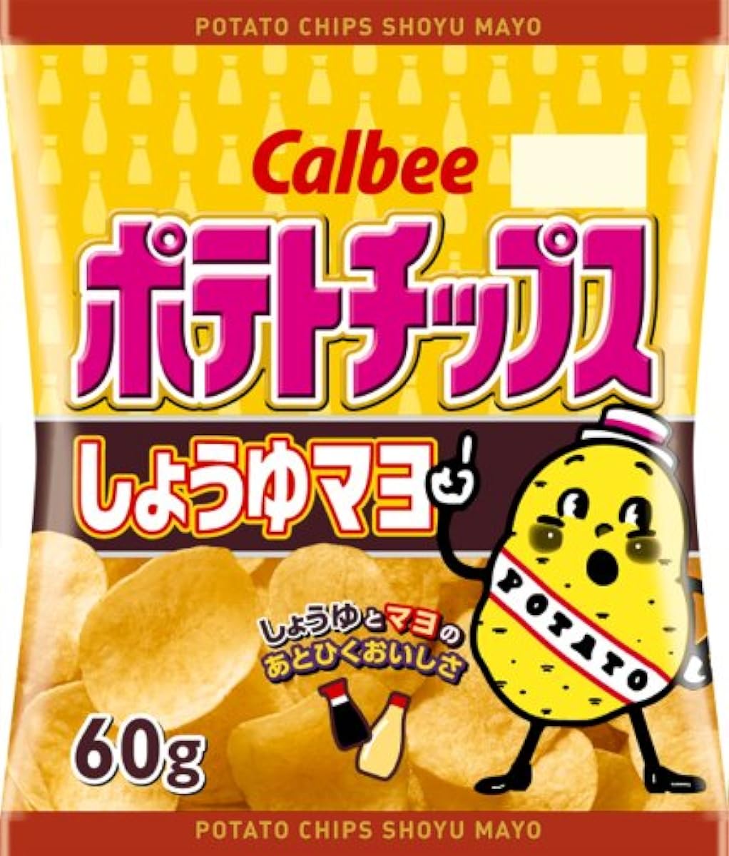 Calbee 포테이토 칩간장마요 60g×12 포- (2014-01-13)