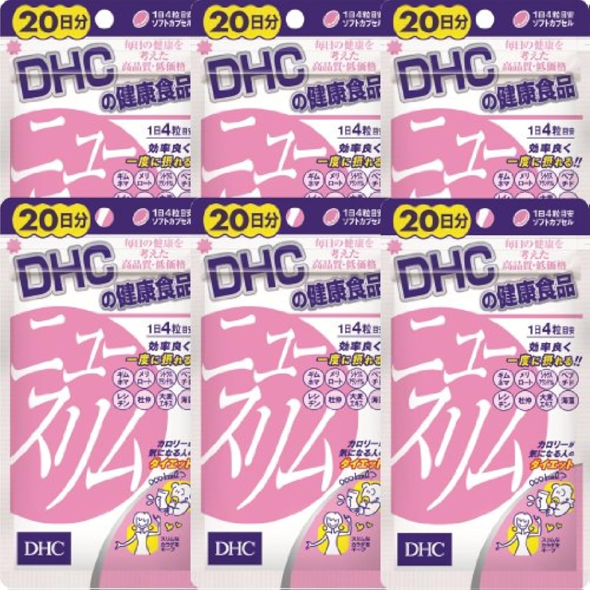 DHC 뉴스 림 20일분(80알)×6개- 재팬스토어 - 일본약, 의약품 전문 직구 쇼핑몰