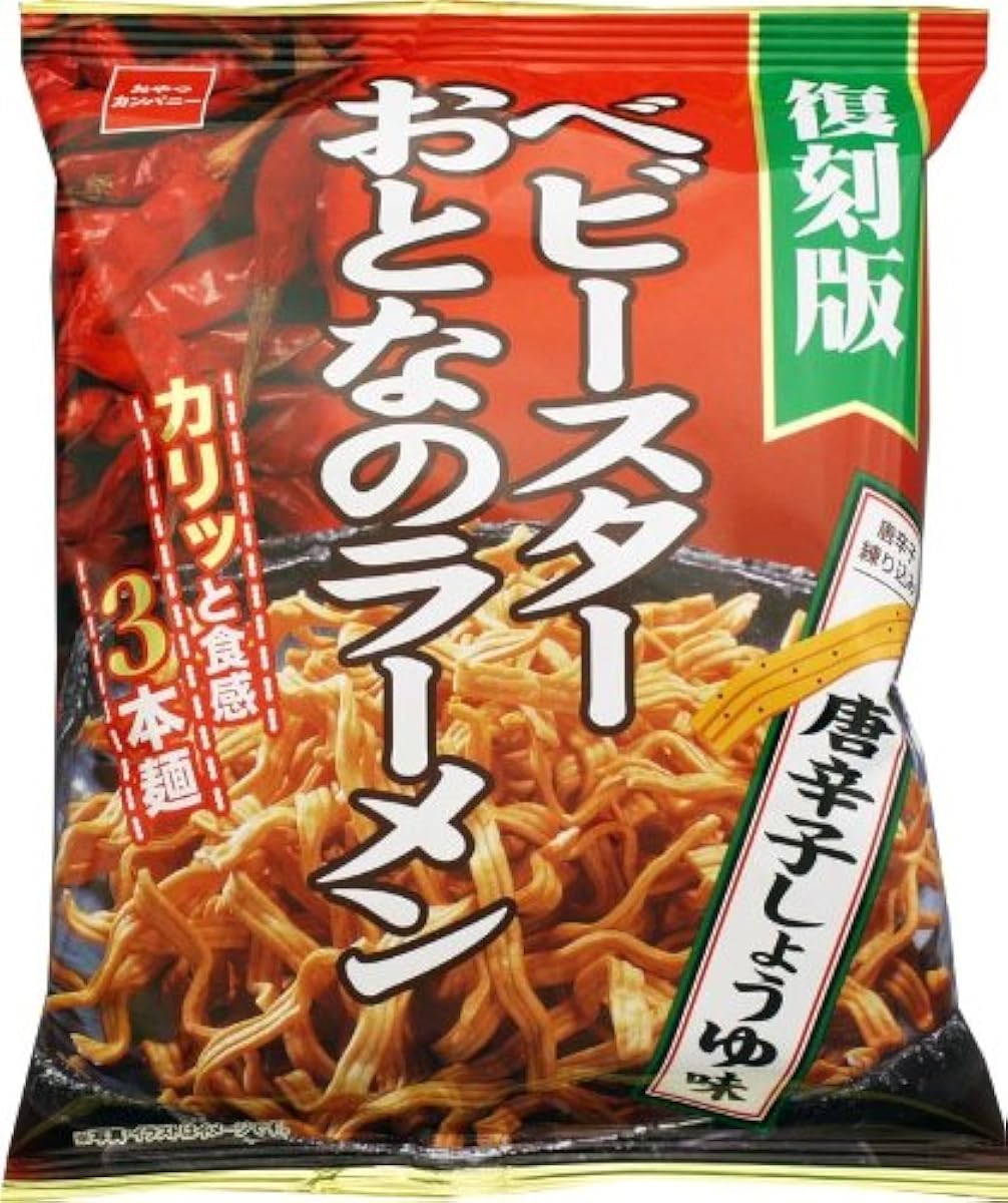베이비 스타 어른의 라면 고추 간장 맛 61g×12 포-