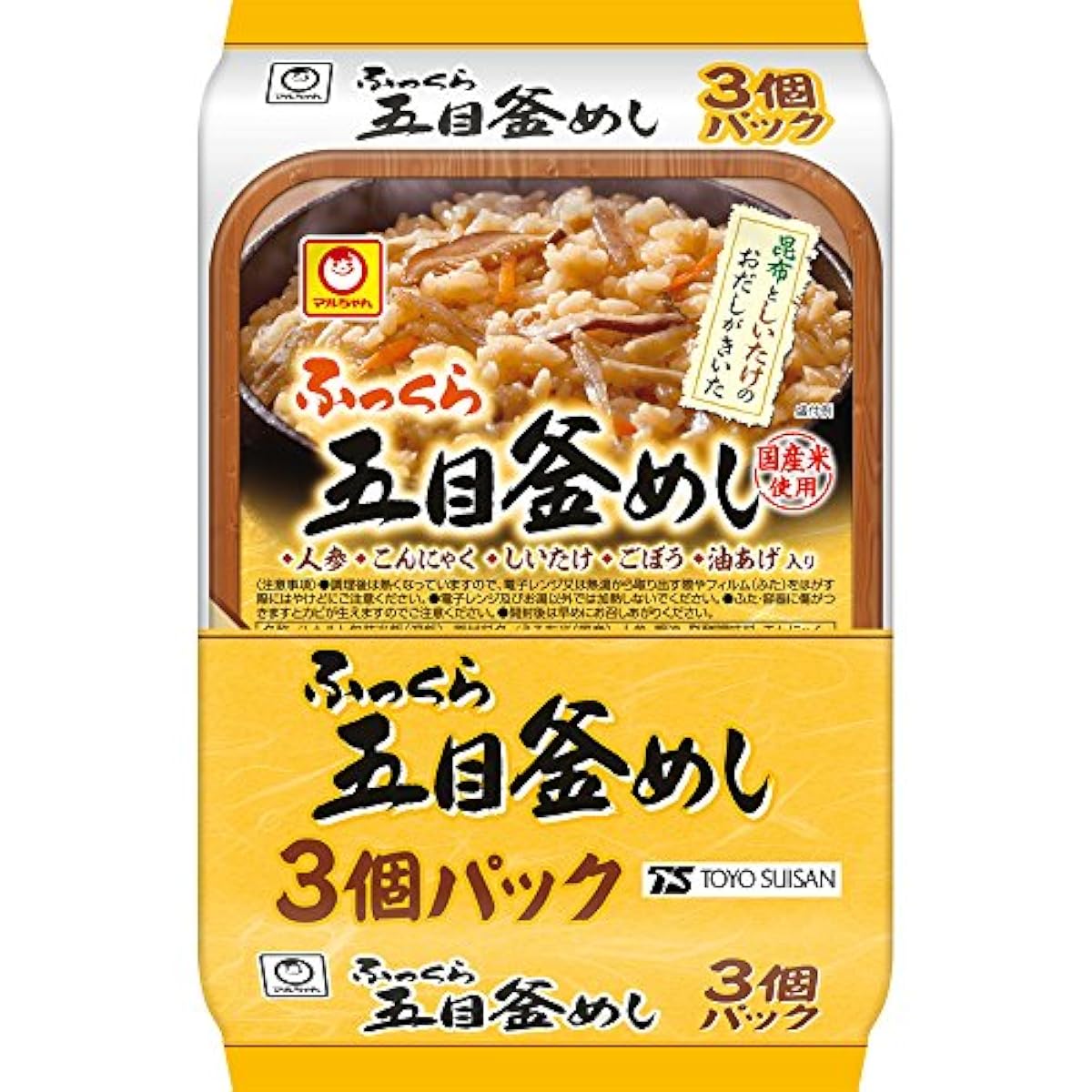 마루짱 촉촉한 모음부밥 3P 480g-