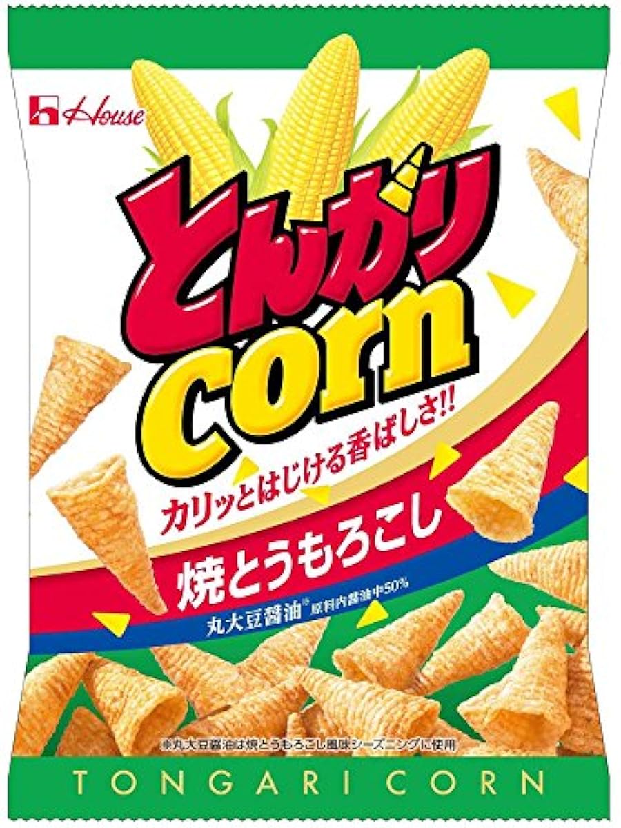 하우스 21g 꼬깔콘 톤가리콘<焼きとうもろこし> 21g×20개- (2013-02-25)