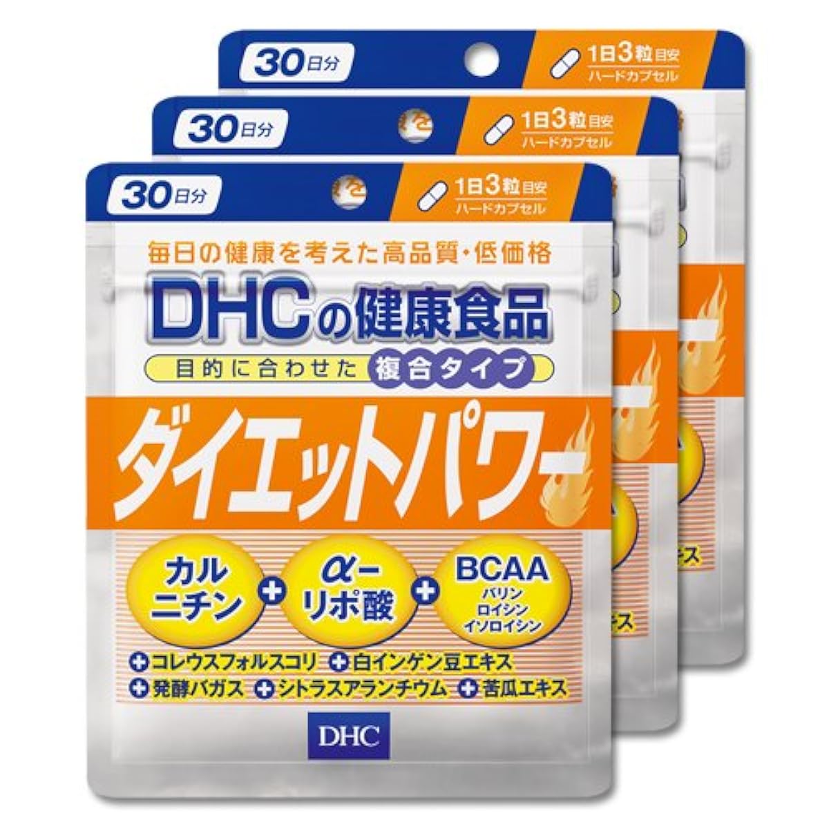 DHC 다이어트 파워 20일분【3개 세트】