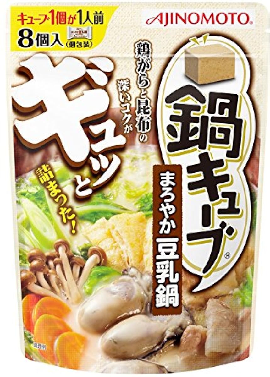 아지노모토과 큐브 둥글 두유 냄비 77g- (2016-09-01)