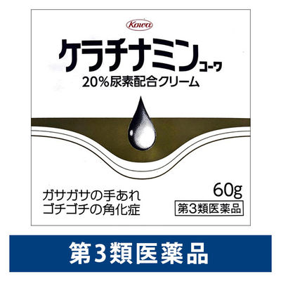 (제3류의약품) 케라치나민코와20% 요소 배합 크림 1개(60g) 쿄와