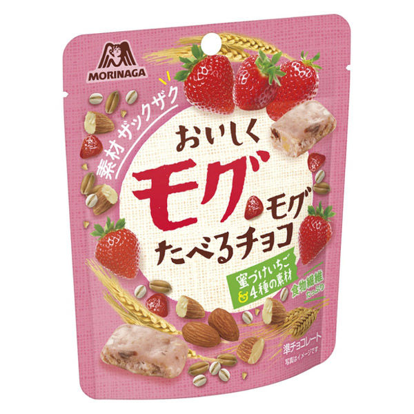 모리나가 맛있게모구모구 ## 초콜릿 lt;딸기 gt; 1봉지