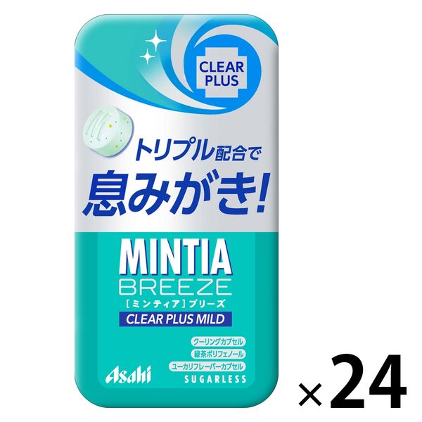 MINTIA(민티아)브리즈 클리어 플러스 마일드 1세트(24개) 아사히 그룹 식품 무료 우송