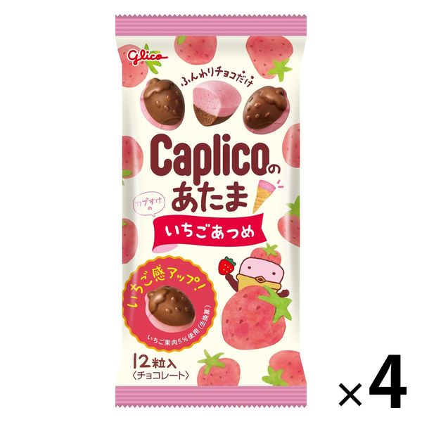 에사키 글리코 커브 re고의 아 타마 lt;딸기 맛 gt; 4개