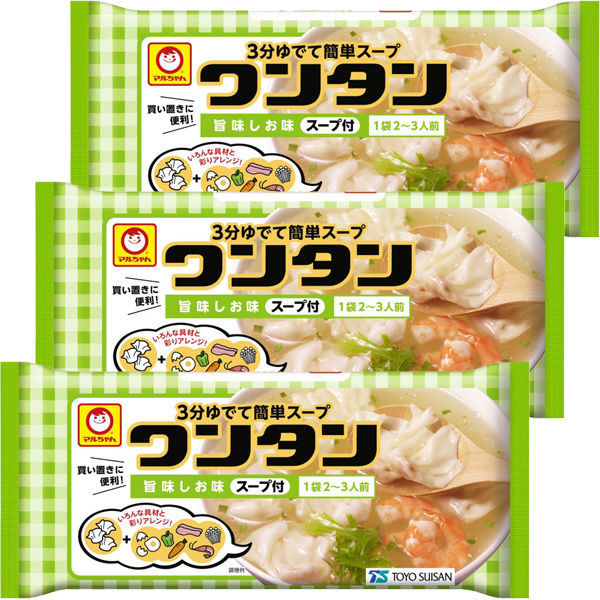 토요 마루짱 쟁반 완탕 좋은 맛 짭짤한 맛 55g 3개