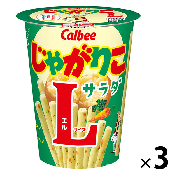 Calbee 쟈가리코 샐러드 L사이즈 ×3