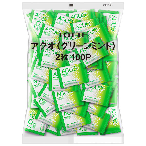 롯데 ACUO lt;그린 민트 gt; 1팩(2알×100 포)