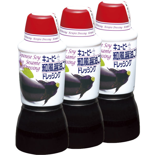 큐피 일본풍 간장 참깨입 드레싱 380ML 55284 3개
