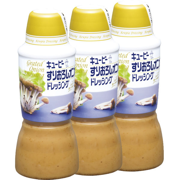 큐피 문질러 내려 어니언 드레싱 380ML 55723 3개