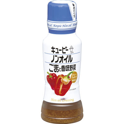 큐피 논오일 참깨와 향기 맛 야채 180ML 1개