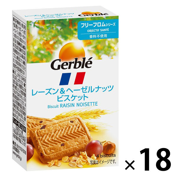 Gerble(젤부레) 레즌 amp;헤이즐 넛츠 포켓 사이즈 1세트(4매입 ×18상자) 오오츠카 제약 영양 보조 식품