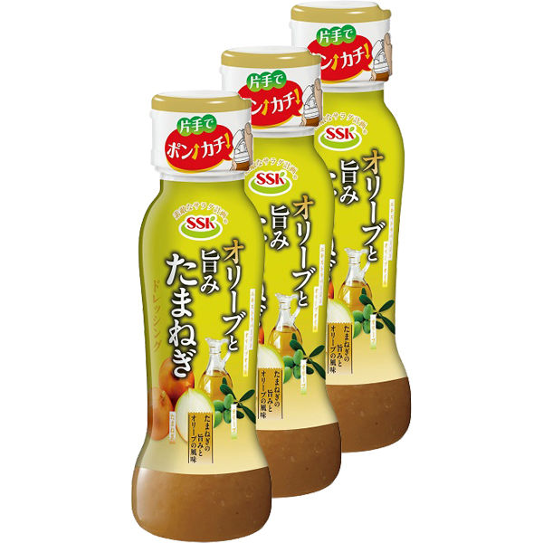 SSK foods 올리브와 맛이 좋다는 느낌 타마 파 드레싱 160ml 3개