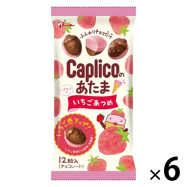 에사키 글리코 커브 re고의 아 타마 lt;딸기 맛 gt; 6개