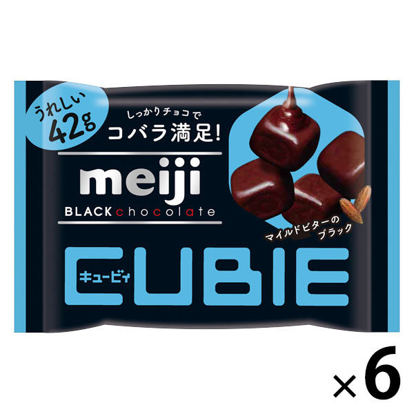 메이지 블랙 초콜릿CUBIE(큐비) 6 포