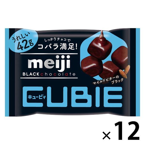 메이지 블랙 초콜릿CUBIE(큐비) 12 포
