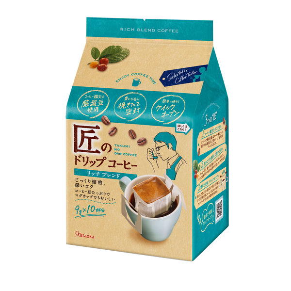(drip 커피)편강 물산 장인의 drip 커피 리치맛 블렌드 1팩(10대입)