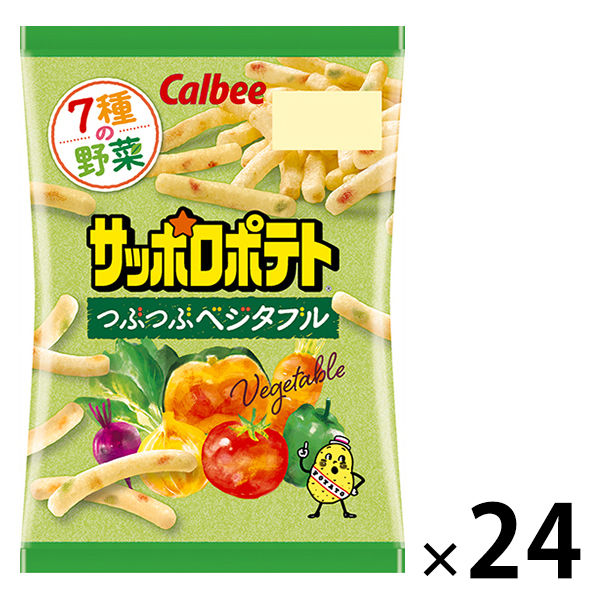 Calbee 삿포로 포데도알갱이 베지터블 24g 1세트(24 포)