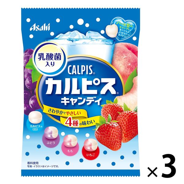 (SALE)칼피스 캔디 100g 1세트(3대입)아사히 그룹 식품