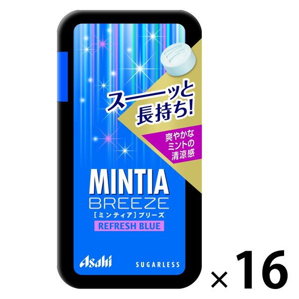 MINTIA(민티아) 브리즈 리프레시 블루30알 1세트(16개입) 아사히 그룹 식품