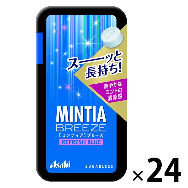 MINTIA(민티아) 브리즈 리프레시 블루30알 1세트(24개입) 아사히 그룹 식품 무료 우송