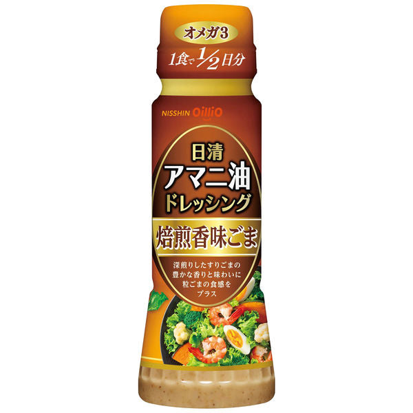 닛신 아마츄어니유 드레싱 배전향기 맛 참깨 160ml 1세트(3개입) 닛신 너!(이봐!) 리오