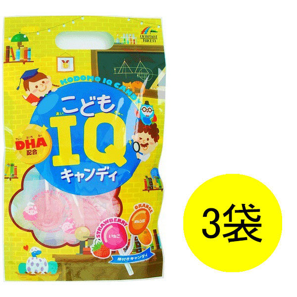(어린)아이IQ캔디 1세트(10개×3 포) 유니 매트 이화학