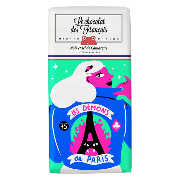 Le Chocolat des Francais 미니・퍼팩트/다크・소금(카 71%) 1개 초콜릿 기프트 발렌타인