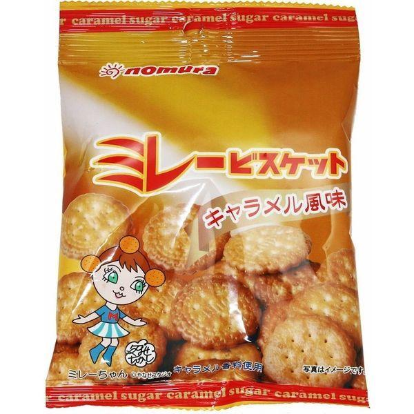 밀레 비스켓(캐러멜 향) 70g×10 포 (노무라전 두가공 점코치 과자 막과자 역시 진지하다) (직송품)