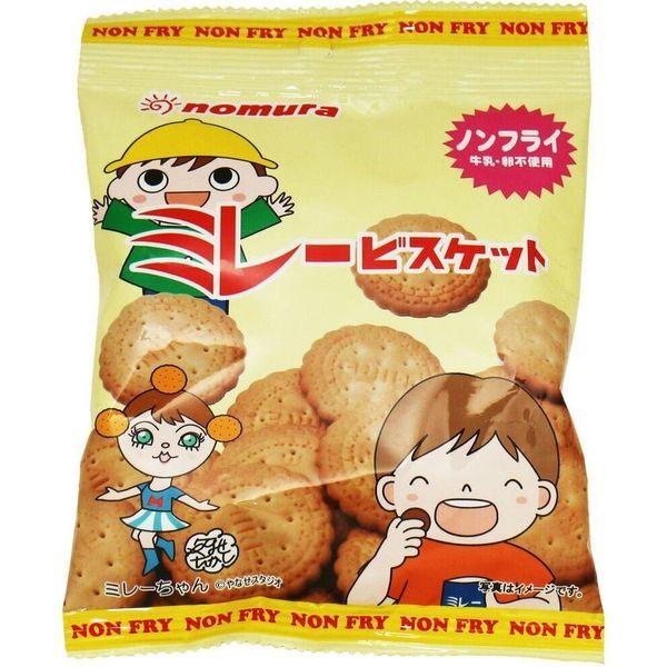 non플라이 밀레 비스켓(무기름) 70g×10 포 (노무라전 두가공 점코치 과자 막과자 역시 진지하다) (직송품)