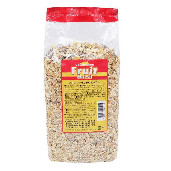 컨트리 펌 후르츠 뮤즐리 750g 1봉지 wismettacfoods 시리얼