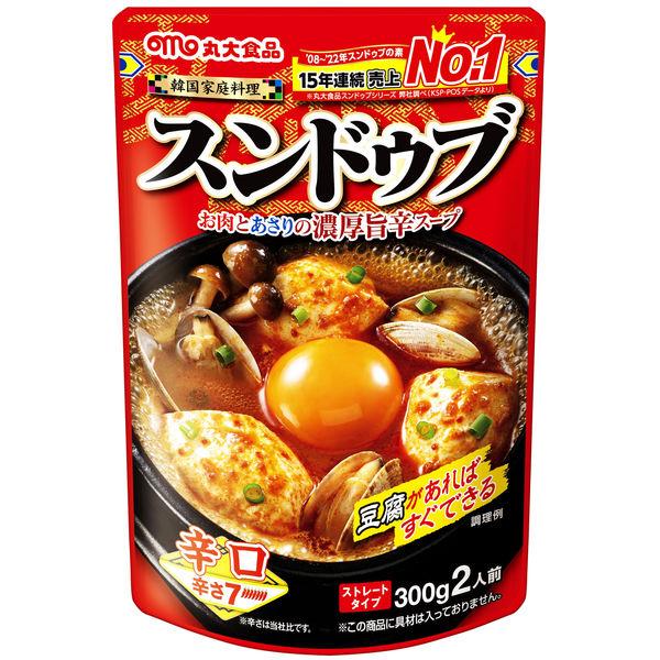 마루다이 식품 순두부 매운 맛300g