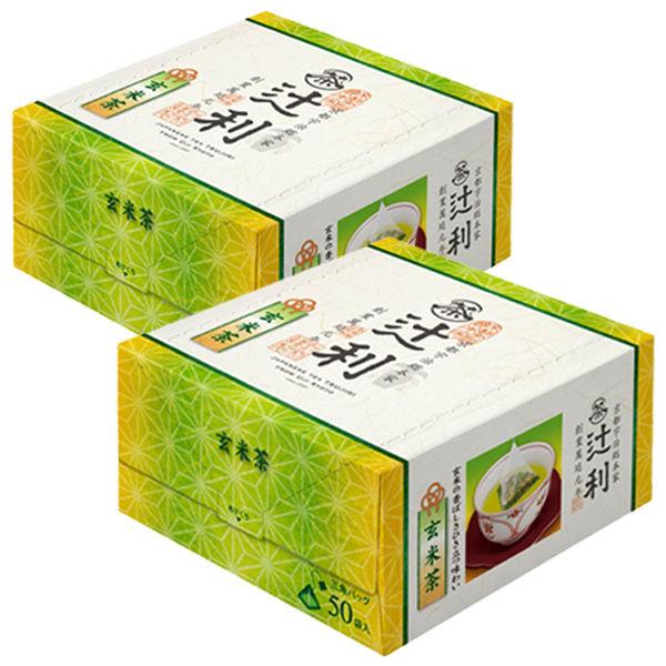 카타오카 물산 츠지리 삼각 티백 현미차 1세트(100백:50백입×2상자)