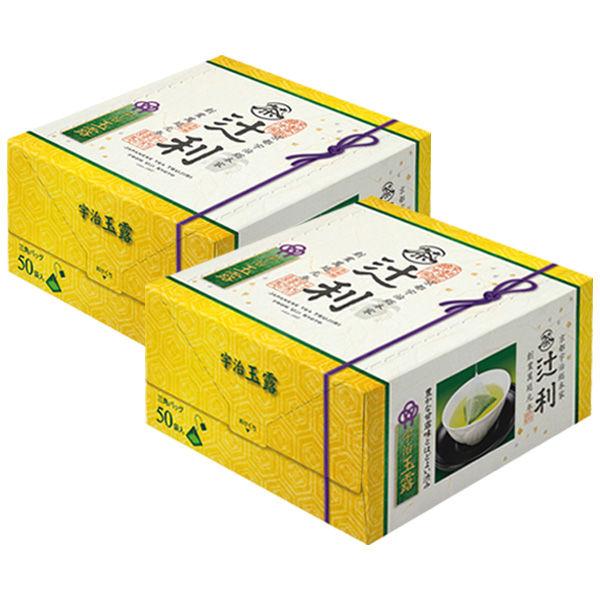 츠지리 삼각 티백 우지옥 노 1세트(100백:50백입×2상자)
