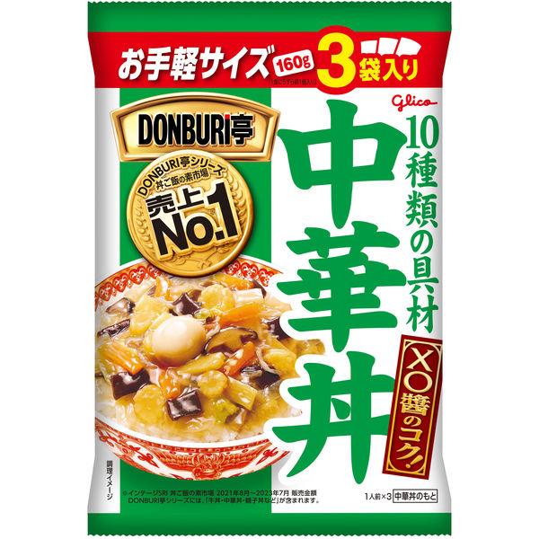 에사키 글리코 DONBURI정자 3 식팩 중화 덮밥