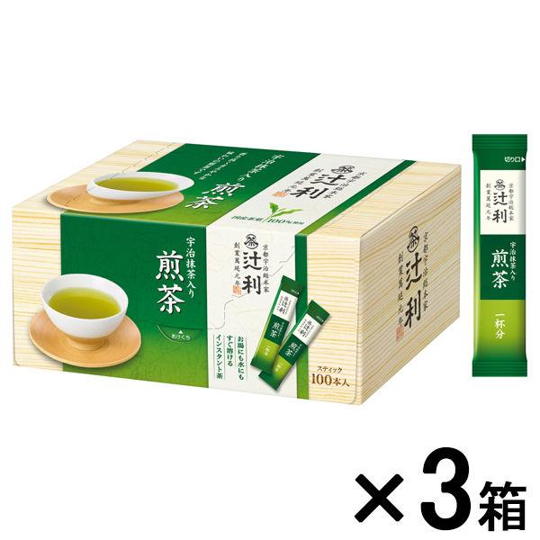 츠지리 인스턴트 녹차 1세트(300개:100개입×3상자)
