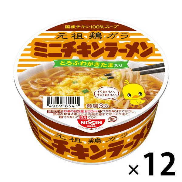 닛신 치킨 라면 덮밥(돈부리) 미니 1케이스(12개입)